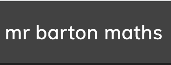Mr Barton Maths